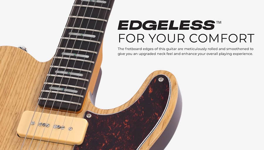 Sire T Series Larry Carlton alder + ash chambered electric guitar T-style - Afbeelding 12