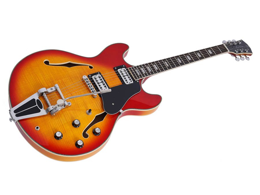 Sire H Series Larry Carlton electric archtop guitar with tremolo - Afbeelding 3