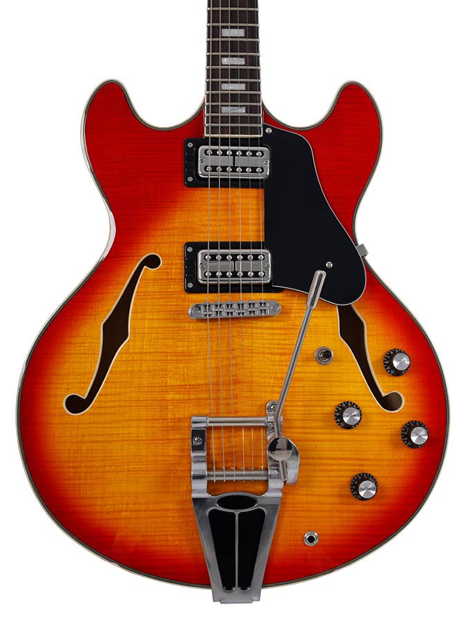 Sire H Series Larry Carlton electric archtop guitar with tremolo - Afbeelding 4