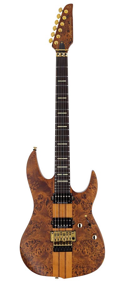 Sire X Series Larry Carlton alder + poplar burl neck-through electric guitar