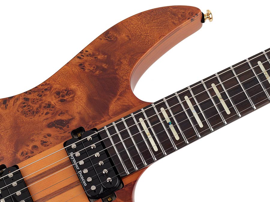 Sire X Series Larry Carlton alder + poplar burl neck-through electric guitar - Afbeelding 11