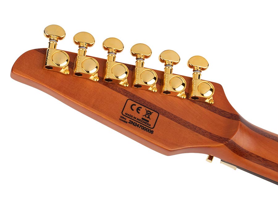 Sire X Series Larry Carlton alder + poplar burl neck-through electric guitar - Afbeelding 15