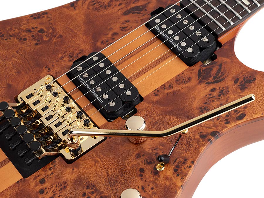 Sire X Series Larry Carlton alder + poplar burl neck-through electric guitar - Afbeelding 4