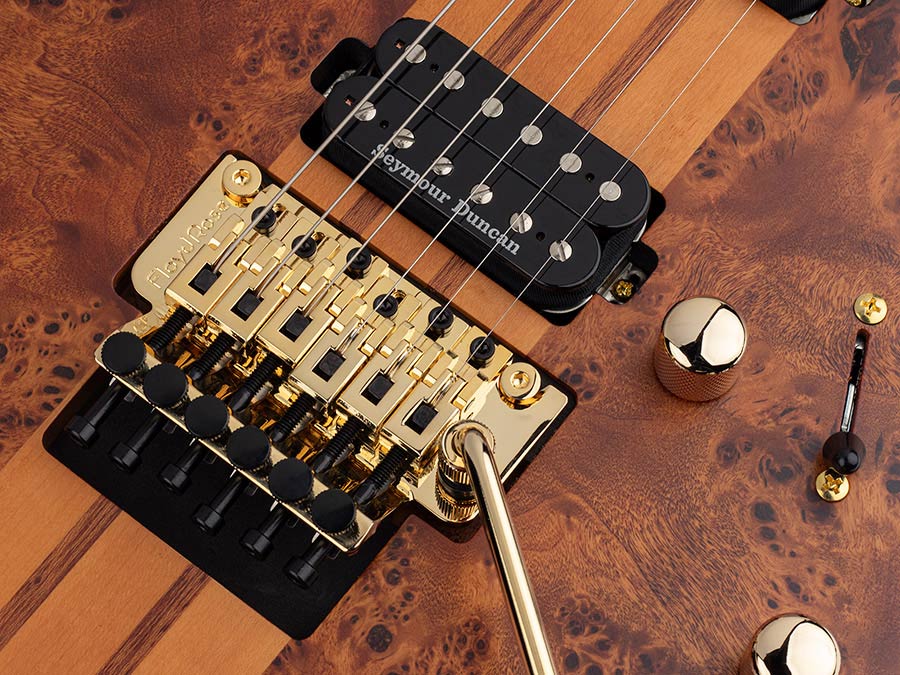 Sire X Series Larry Carlton alder + poplar burl neck-through electric guitar - Afbeelding 6