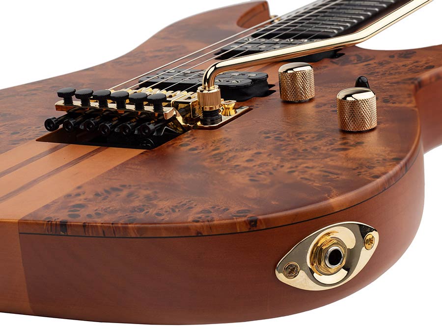 Sire X Series Larry Carlton alder + poplar burl neck-through electric guitar - Afbeelding 7