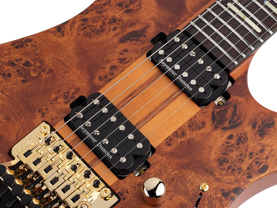 Sire X Series Larry Carlton alder + poplar burl neck-through electric guitar - Afbeelding 9