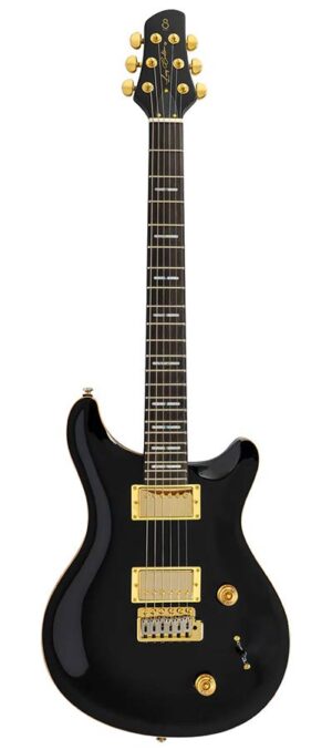 Sire Q Series Larry Carlton mahogany + maple top electric guitar black