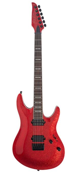 Sire Y Series Larry Carlton alder electric guitar black satin red sparkle