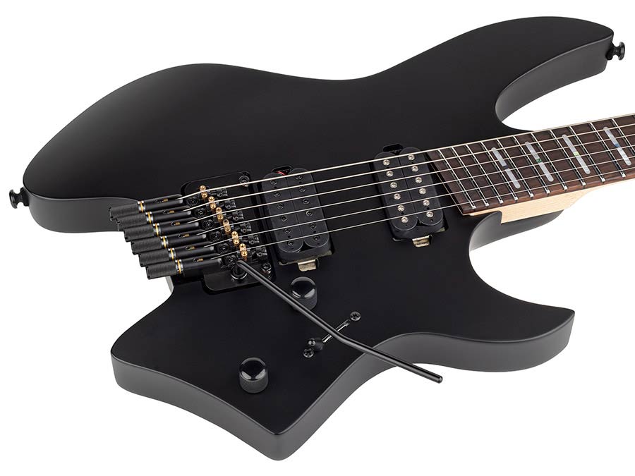 Sire X Series Larry Carlton mahogany + maple top electric guitar black satin - Afbeelding 4