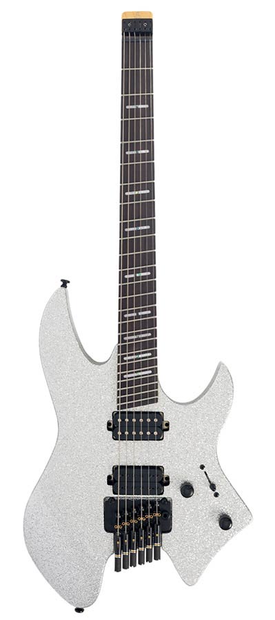 Sire X Series Larry Carlton mahogany + maple top electric guitar silver sparkle