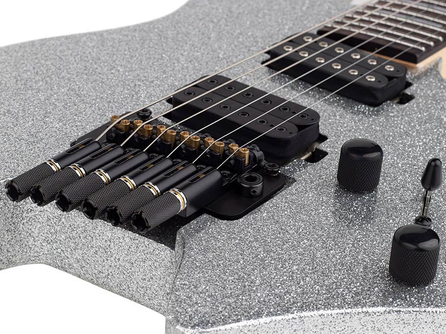 Sire X Series Larry Carlton mahogany + maple top electric guitar silver sparkle - Afbeelding 5