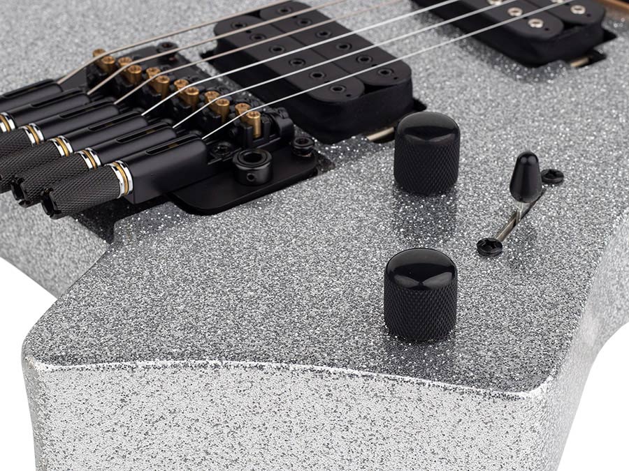 Sire X Series Larry Carlton mahogany + maple top electric guitar silver sparkle - Afbeelding 6