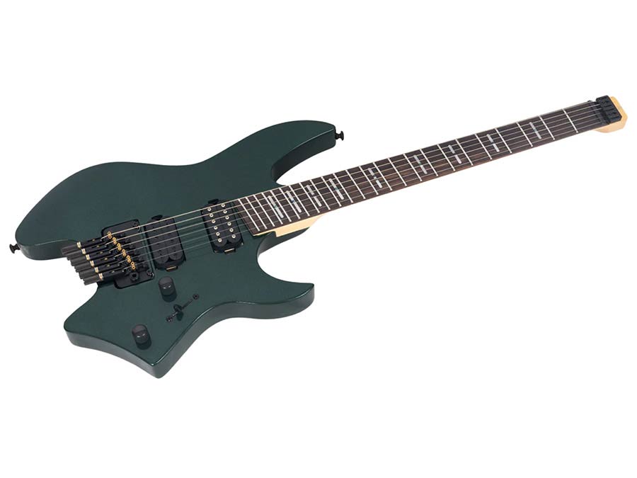 Sire X Series Larry Carlton mahogany + maple top electric guitar metallic green - Afbeelding 3