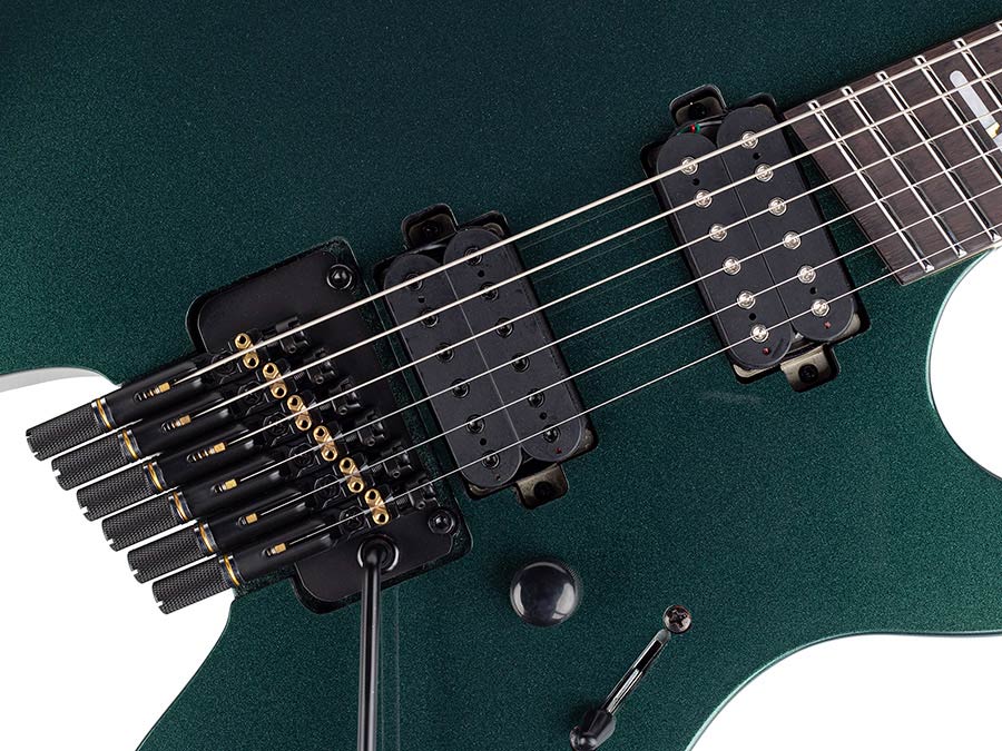 Sire X Series Larry Carlton mahogany + maple top electric guitar metallic green - Afbeelding 8