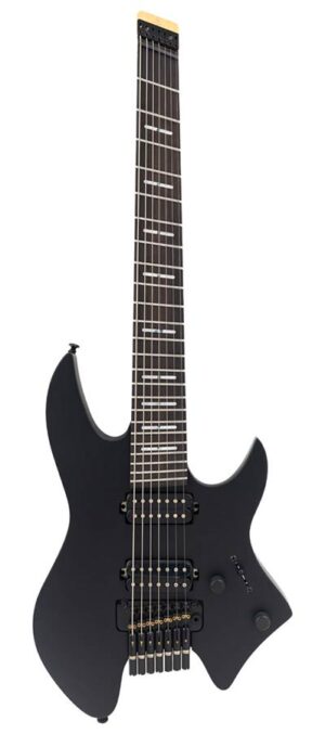 Sire X Series Larry Carlton mahogany + maple top 7-string electric guitar black satin
