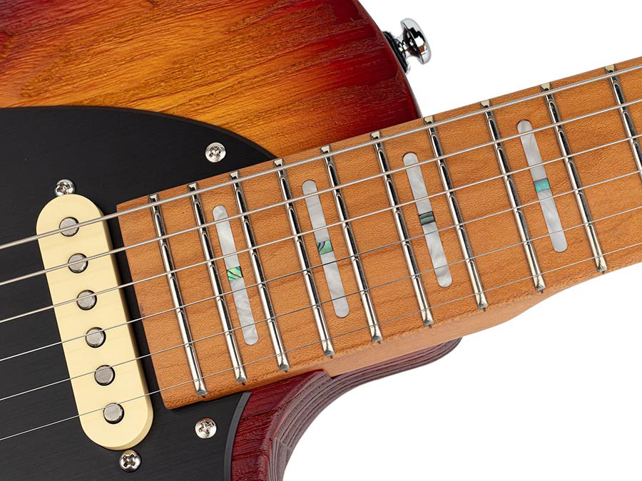 Sire I Series Larry Carlton swamp ash electric guitar tobacco sunburst - Afbeelding 11