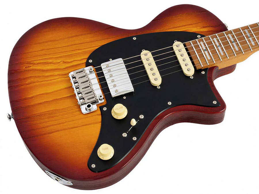 Sire I Series Larry Carlton swamp ash electric guitar tobacco sunburst - Afbeelding 4