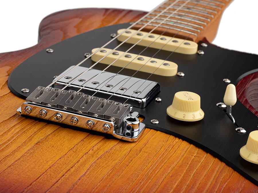 Sire I Series Larry Carlton swamp ash electric guitar tobacco sunburst - Afbeelding 6