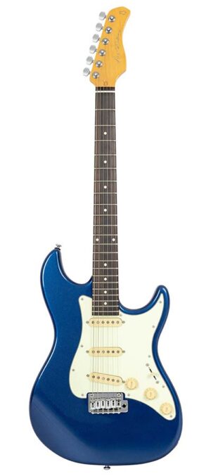 Sire S Series Larry Carlton elektrische gitaar S-style donker blauw