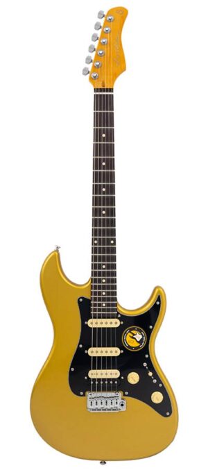Sire S Series Larry Carlton elektrische gitaar S-style metallic goud