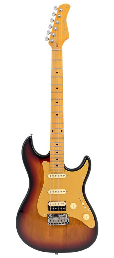 Sire S Series Larry Carlton electric guitar S-style 3-tone sunburst