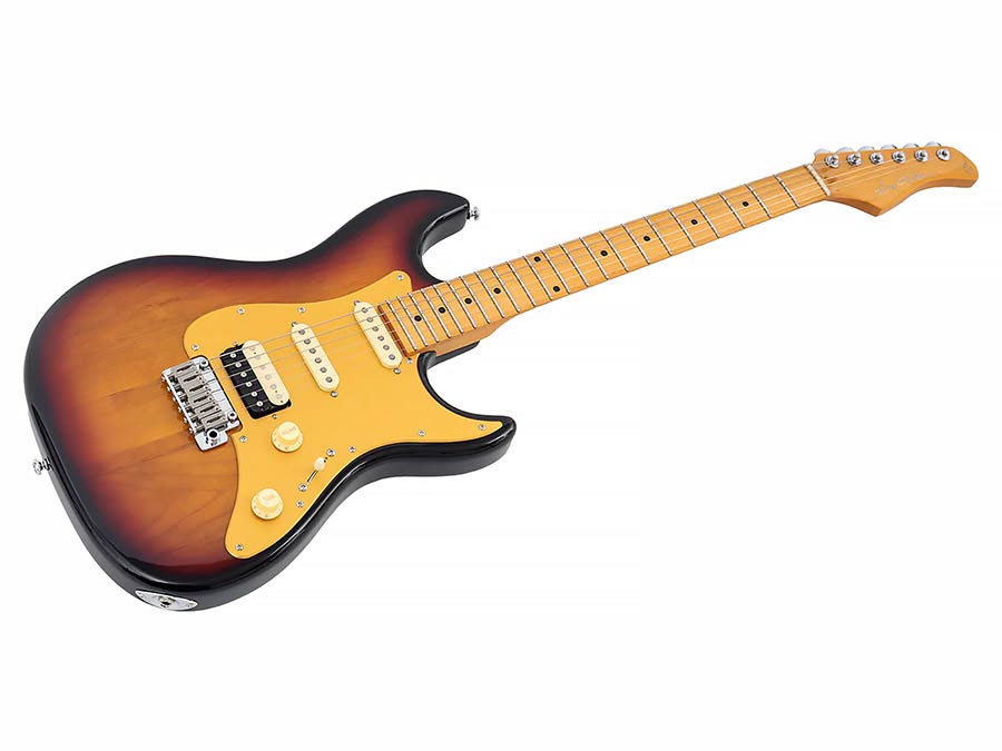 Sire S Series Larry Carlton electric guitar S-style 3-tone sunburst - Afbeelding 3