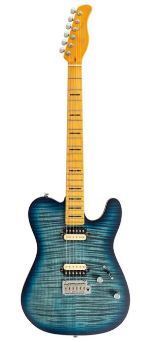 Sire T Series Larry Carlton electric guitar T-style transparent blue satin