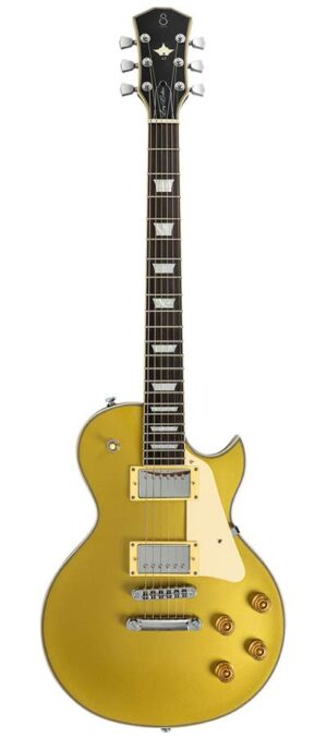 Sire L Series Larry Carlton electric guitar L-style metallic gold