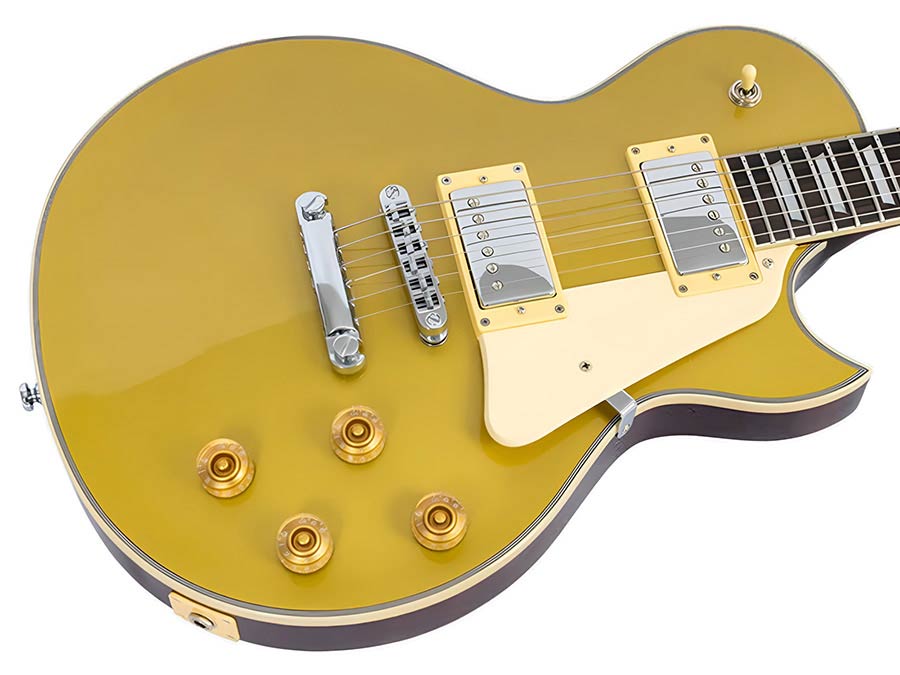 Sire L Series Larry Carlton electric guitar L-style metallic gold - Afbeelding 4