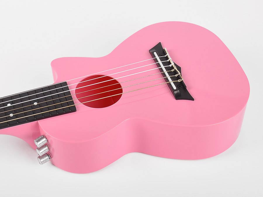 Korala PUG-40E-PK Elektro-Akoestische Guitarlele – Pink - Afbeelding 7