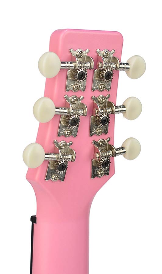 Korala PUG-40E-PK Elektro-Akoestische Guitarlele – Pink - Afbeelding 6