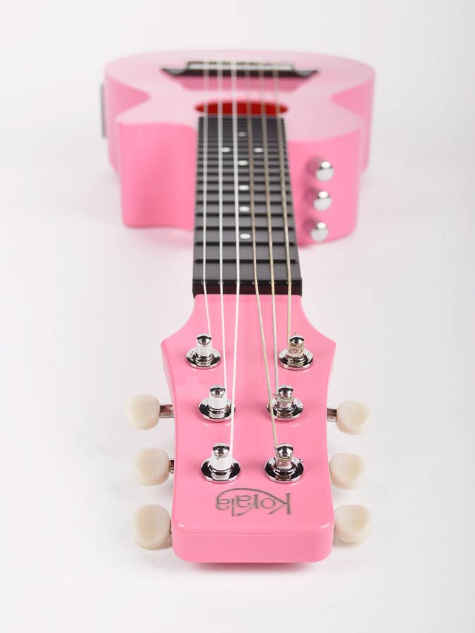 Korala PUG-40E-PK Elektro-Akoestische Guitarlele – Pink - Afbeelding 4