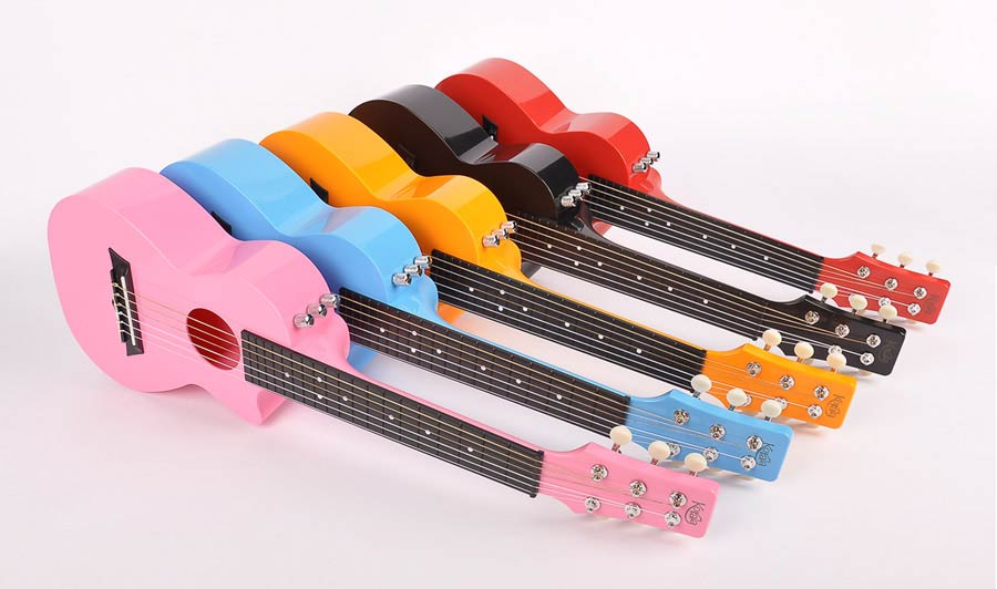 Korala PUG-40E-PK Elektro-Akoestische Guitarlele – Pink - Afbeelding 3