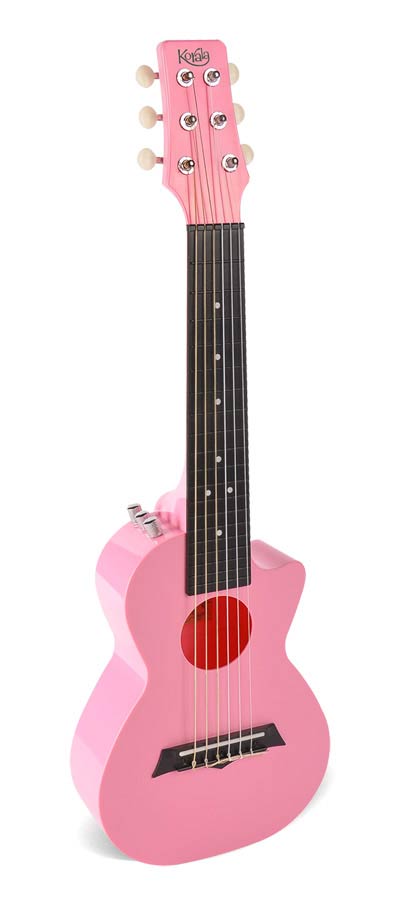Korala PUG-40E-PK Elektro-Akoestische Guitarlele – Pink